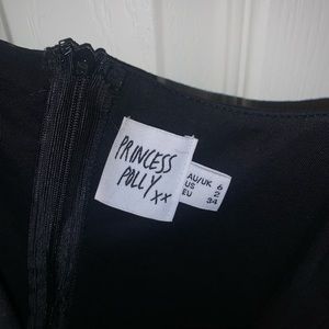 Black Princess Polly Dress worn once